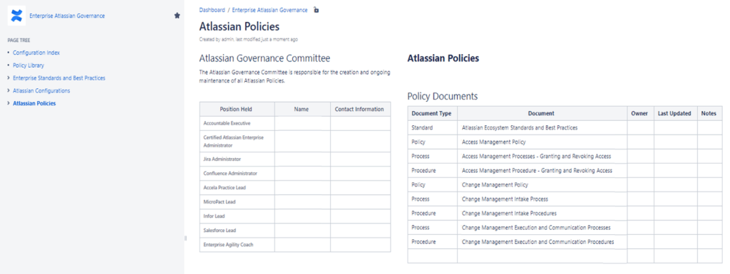 Atlassian Policies