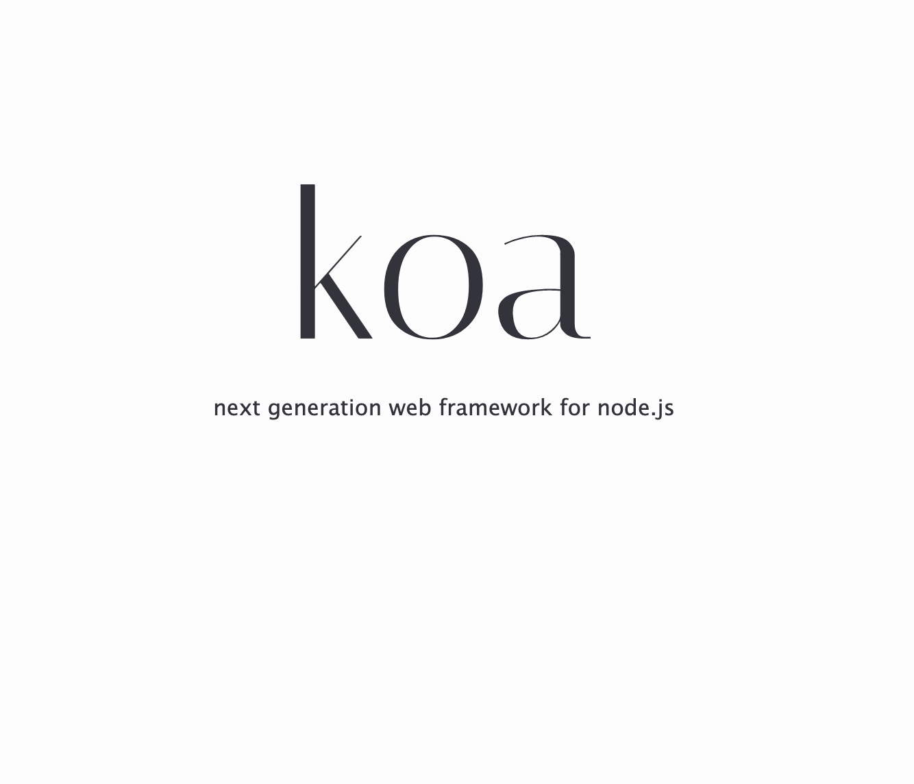 Introduction to Building Application Servers With Koa