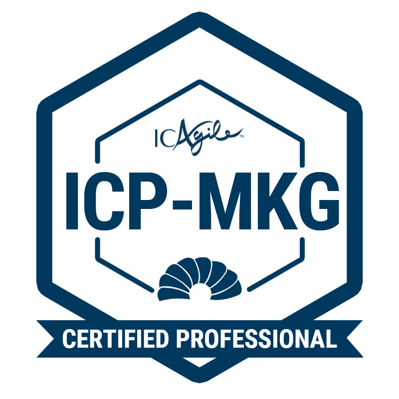 ICAgile Certified Professional in Agility in Marketing