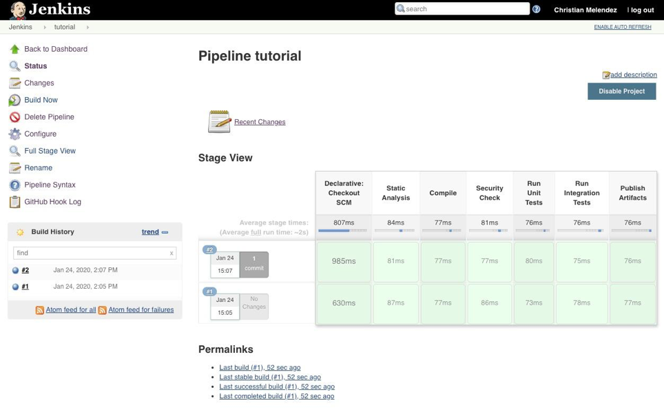 Jenkins Github Pipeline