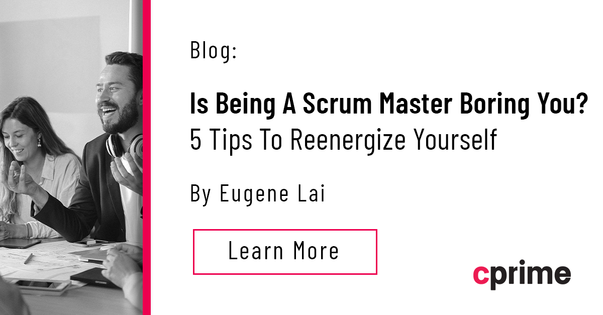 Reenergize Scrum Master