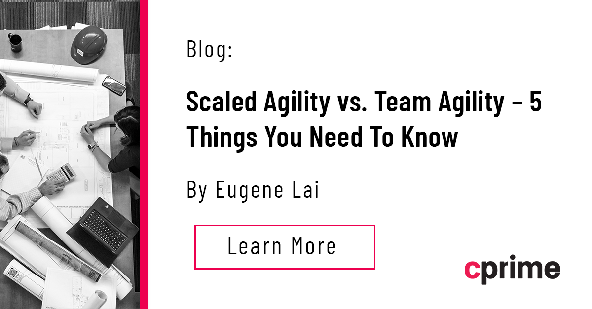 Agile Team vs Scaled Agile