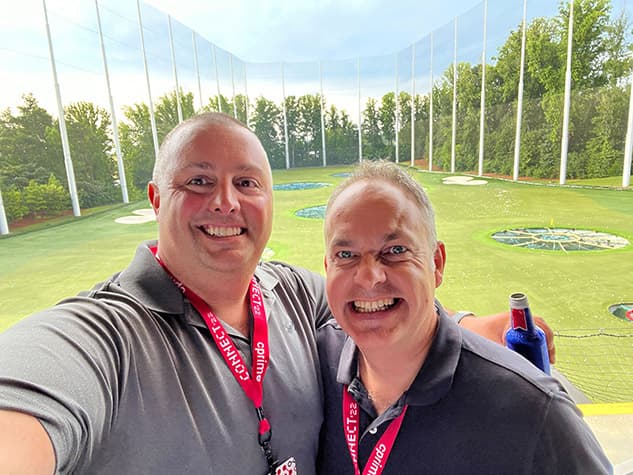 Employees at Top Golf Atlanta